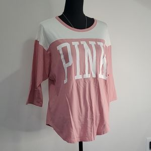 Pink by Victoria Secret raglan 3/4 sleeve